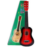 Acoustic 6 Strings Small Size Guitar For Kids (Red)