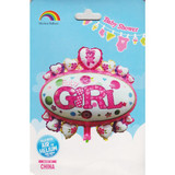 Large Baby Girl Foil Balloon For Baby Shower