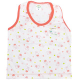 Peach Cotton Sendo Vest For Baby (Size S)