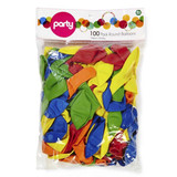 100 Pieces Happy Birthday Balloon Packet
