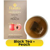 Rakura Himalayan Black Tea With Natural Peach (25 Tea Bags)