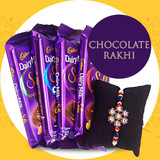 Rakhi Special Cadbury Silk Chocolates Gift Combo