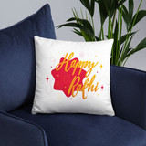 ''Happy Rakhi'' Printed Cushion Gift