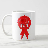 "#1 Dad" Printed Mug