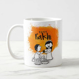 "Happy Rakhi" Cushion & Mug Gift