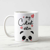 "My Cutest Sister" Printed Mug