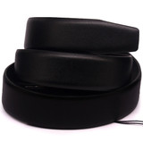 Genuine Leather Push Stud Fastening Belt