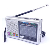 Golon Radio With USB/TF Music Player (RX-6622) - Silver