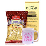 Old Durbar, Namkeen & Best Dad Mug