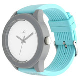 Fastrack Road Trip White Dial Unisex Watch - 38003PP22
