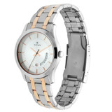 Titan Silver Dial Analog Watch For Men's - 1823KM01