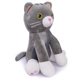 Cute Stuffed Kitty Toy (Grey)