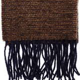 Plain Winter Muffler For Men (Dark Brown)