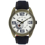 Fastrack Analog Denim White Dial Men's Watch - 3187QL01