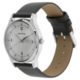 Sonata Essentials Silver Dial Watch For Men - 77082SL01