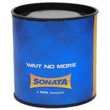 Sonata Champagne Dial Analog Watch For Men - 7954YM02