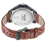 Sonata Stride White Dial Analog Watch For Men - 7130PL01