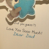 For A Star Dad With Love - Greeting Card - Send gifts to Nepal