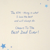 Dad Who's Always No 1 - Greeting Card - Send gifts to Nepal