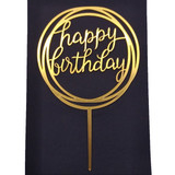 ''Happy Birthday'' Cake Topper (CT-13)