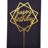 ''Happy Birthday'' Cake Topper (CT-18)