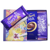 Milka Alpine Milk With Cadbury Chocolate Box