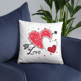 ''Love'' Printed Cushion Gift