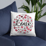 ''Love'' Printed Cushion Gift (01) ''Love'' Printed Cushion Gift (01)