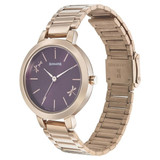 Sonata Purple Dial Analog Women's Watch - 8141WM02