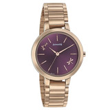 Sonata Purple Dial Analog Women's Watch - 8141WM02