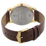 Sonata Champagne Dial Analog Men's Watch - 77082YL01