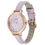 Sonata Pink Dial Analog Watch For Women - 8141WL04
