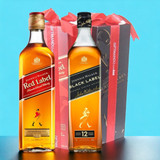 Johnnie Walker Twins: JW Black Label 1000ml and JW Red Label 1000ml