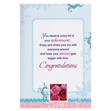 With A Warm Note Of Congrats - Greeting Card
