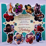 On Your Birthday With Special Regards - Greeting Card