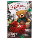 On Your Birthday With Special Regards - Greeting Card