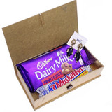 Imitated Earring & Chocolates Gift Box