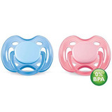 Philips Avent Free Flow Twin Soother 0-6 Months Philips Avent Free Flow Twin Soother 0-6 Months