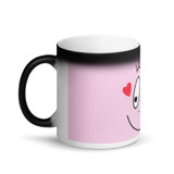 Cute Winking Eye Printed Ceramic Magic Mug
