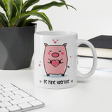 ''Be Mine Valentine'' Printed Ceramic Mug