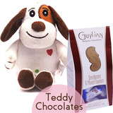 Love Puppy with Guylian's Temptations Sea Horses Chocolates