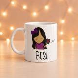 Best Friends Forever Printed Combo Mug Gift (Set of 3)