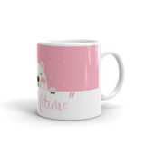 ''Be My Lifetime'' Printed Ceramic Coffee Mug