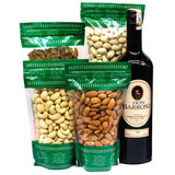 Sweet Red Wine & Dry Nuts Hamper