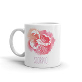'Scorpio' Zodiac Sign Printed Ceramic Coffee Mug
