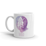 'Virgo' Zodiac Sign Printed Ceramic Coffee Mug