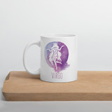 'Virgo' Zodiac Sign Printed Ceramic Coffee Mug