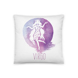 'Virgo' Zodiac Sign Printed Cushion Gift
