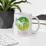 'Sagittarius' Zodiac Sign Printed Cushion & Coffee Mug