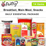 Grocery Package Gift (Breakfast, Main Meal, Snacks) 14 Items